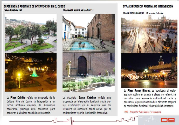 Proposition d'intervention espace public: petite place santa teresa: cusco