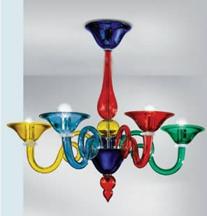 Sylcom lamp multicolor