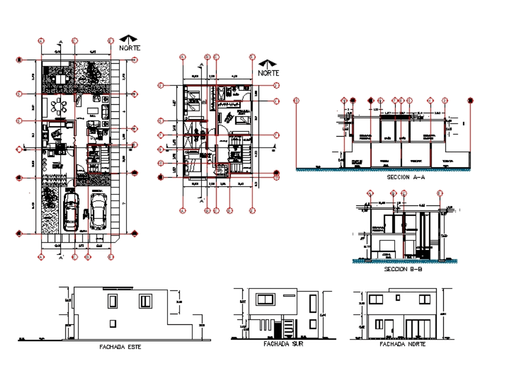 Casa discapacitado en AutoCAD | Descargar CAD ( MB) | Bibliocad