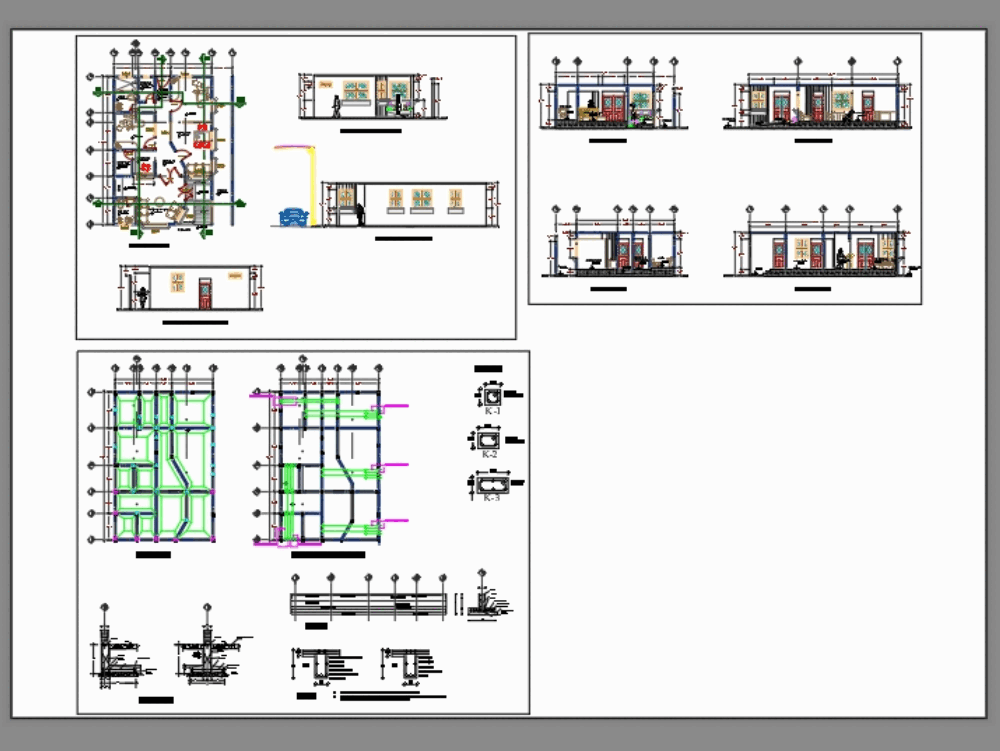 Consultorio dental en AutoCAD Descargar CAD (644.31 KB) Bibliocad