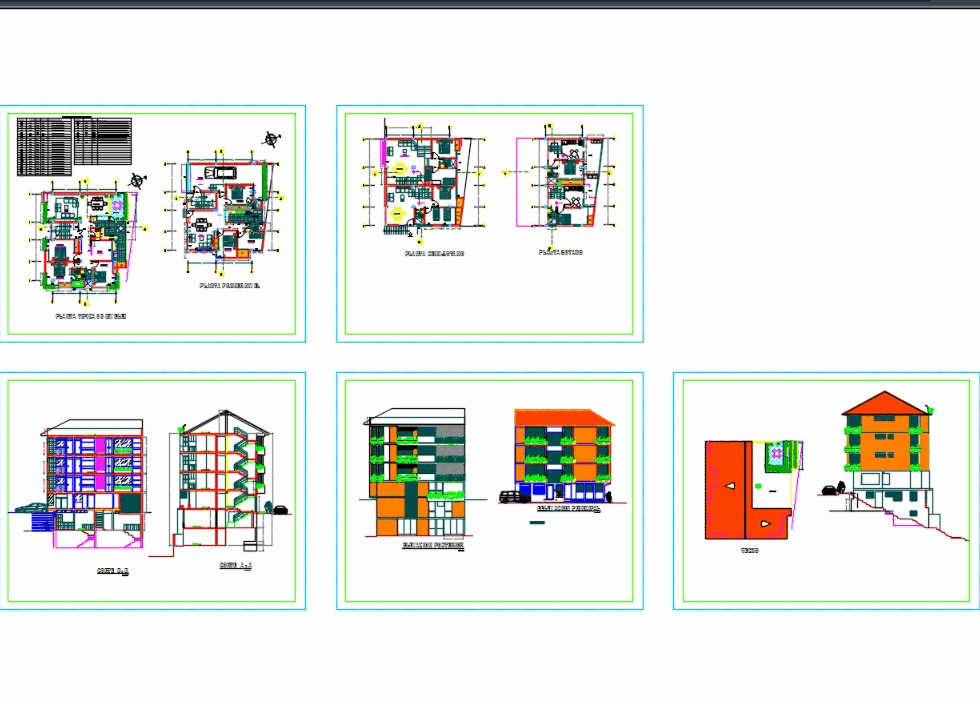 Multifamily building 06 floors