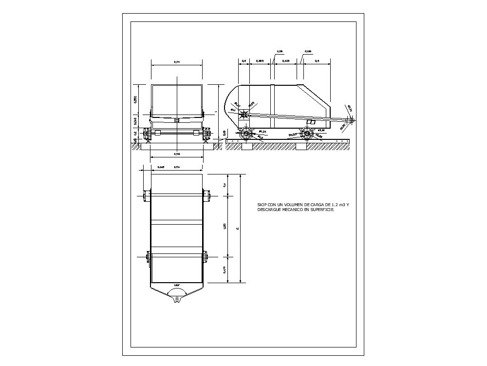 Coal mine DWG, free CAD Blocks download