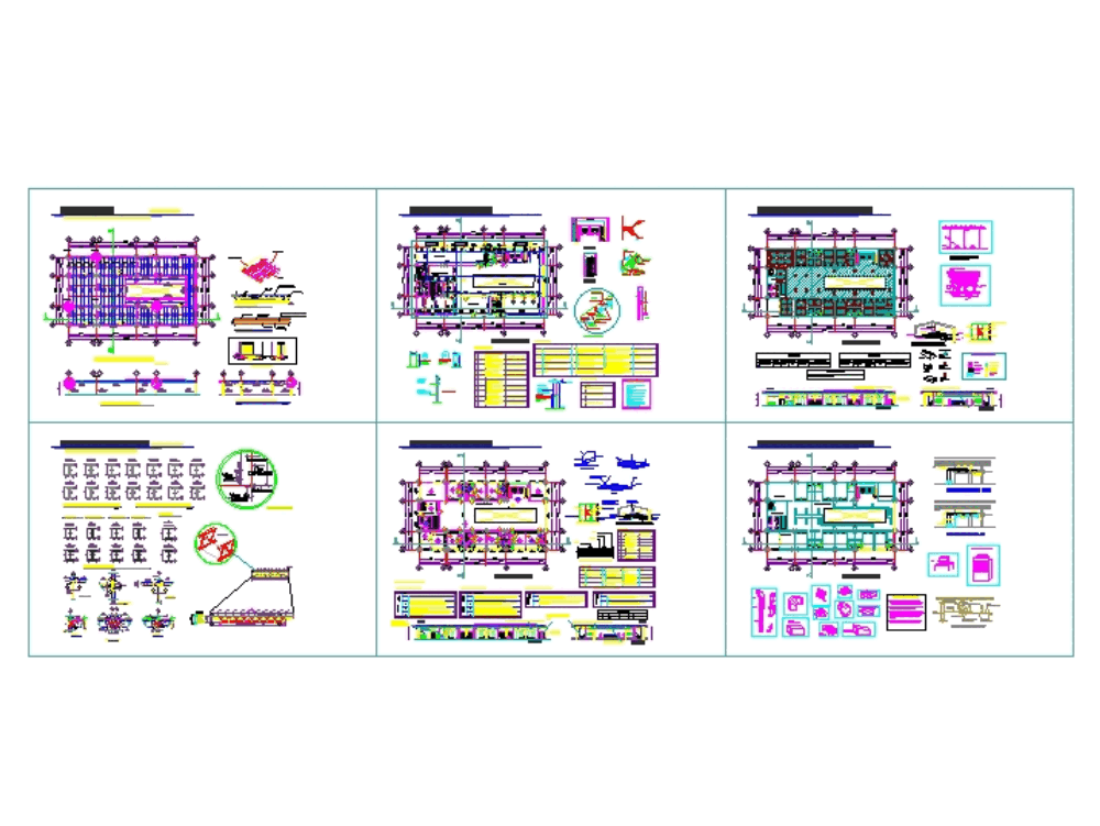 Planos construcivos en AutoCAD | Descargar CAD (3.43 MB) | Bibliocad