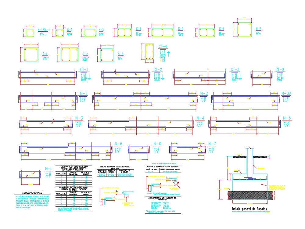 Detalles trabes casa en AutoCAD | Descargar CAD (138.5 KB) | Bibliocad