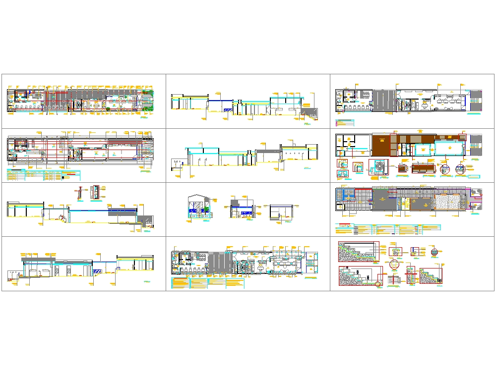 Loja Comercial Em Autocad Baixar Cad 1 32 Mb Bibliocad