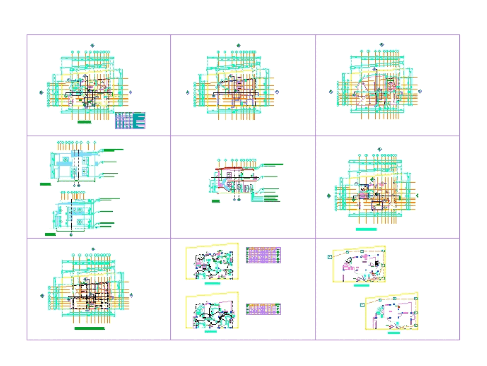 Examplary working drawing in AutoCAD | CAD download (1.67 ...