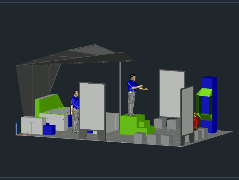 3D-Stand für Ausstellungen