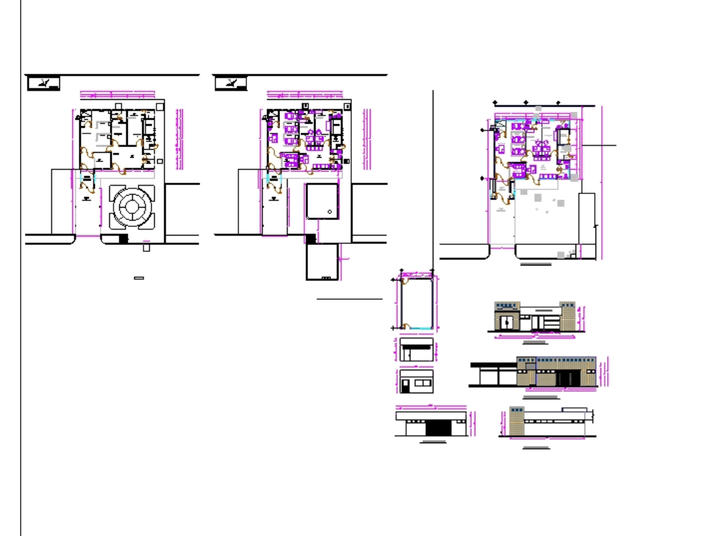 Dwg план офиса