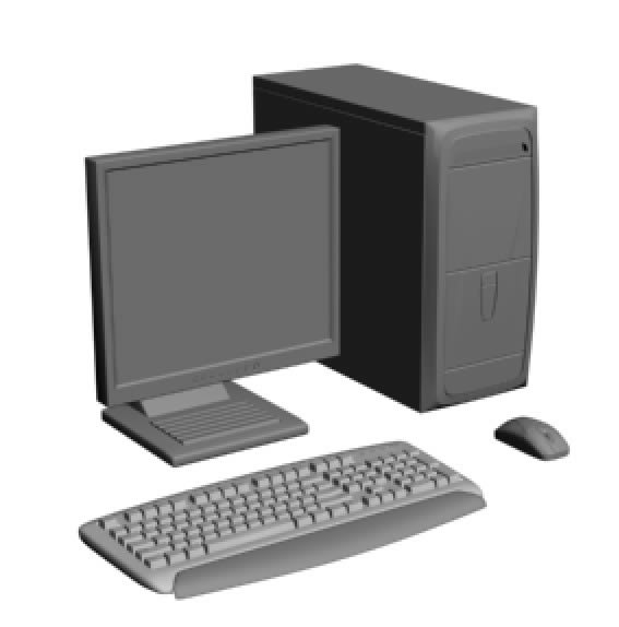 PC in der 3D-Modellierung