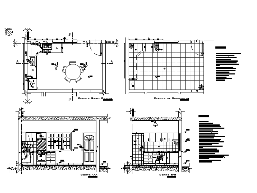 Core wet kitchen in AutoCAD | CAD download (290.69 KB ... electrical plan view 