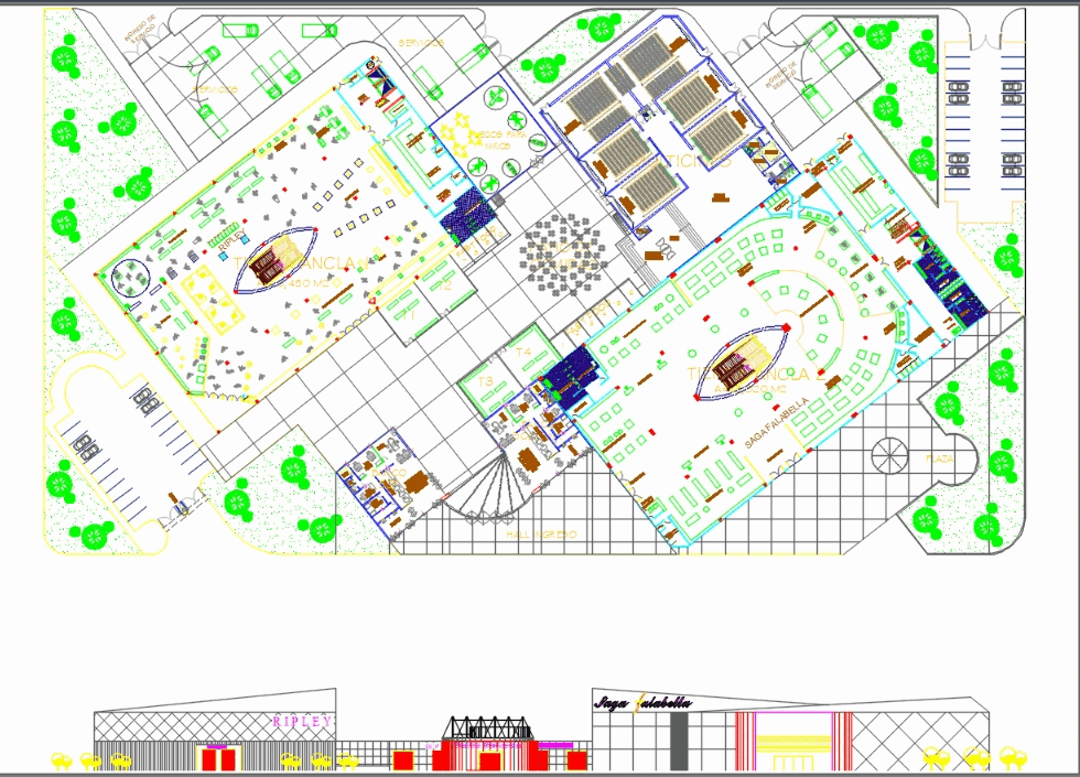 Shopping in AutoCAD | CAD download (2.73 MB) | Bibliocad