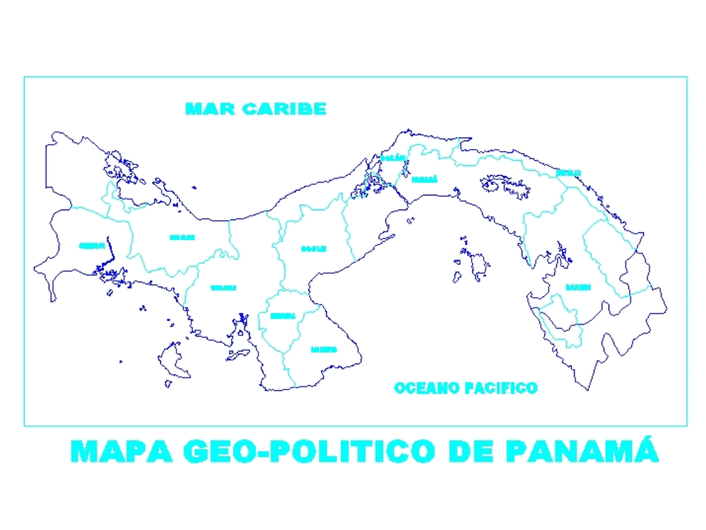 Mapa geo - politico