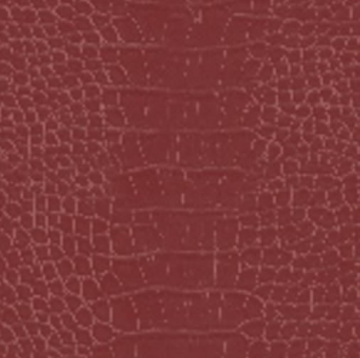 textura de couro de crocodilo vermelho