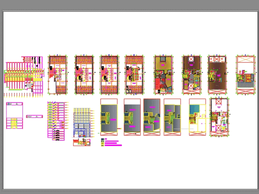 Bureau Olympus Dans Autocad Téléchargement Cad 236 Mb Bibliocad 2517