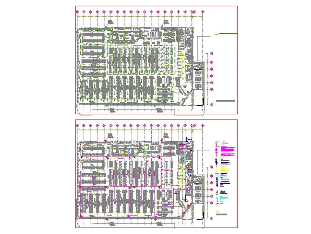 Instalaciones de supermercado sams club ( MB) | Bibliocad