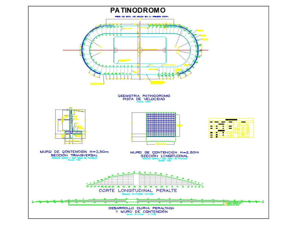 Structural skating rink skating rink (1.73 MB) Bibliocad