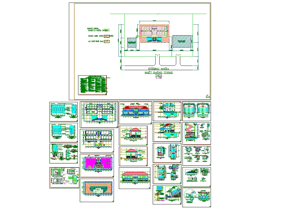 Headquarters in vietnam in AutoCAD CAD download (1.91 MB) Bibliocad