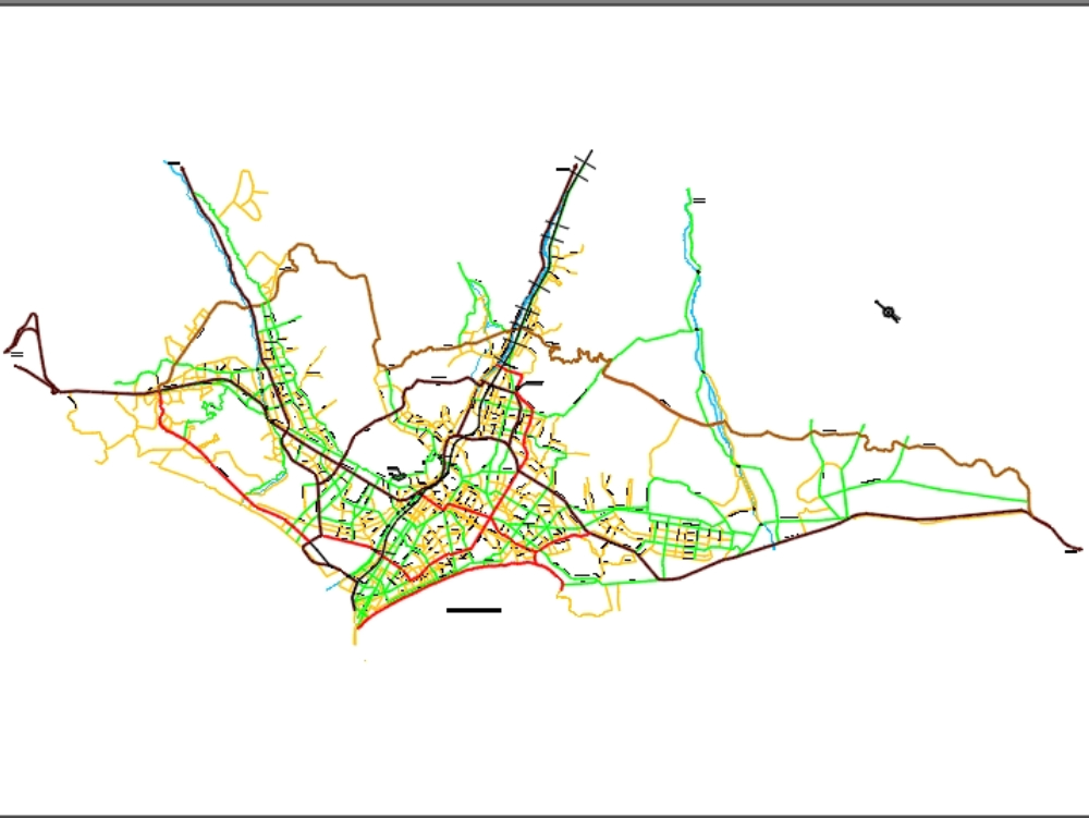 Metropolitan map of Lima