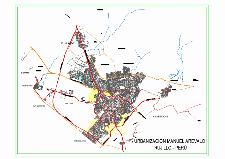 Urbanisation Manuel Arevalo - Tujillo Pérou