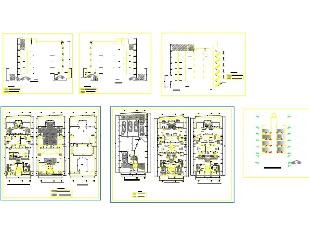 Department building in AutoCAD | CAD download (996.72 KB ... electrical plan for residential 