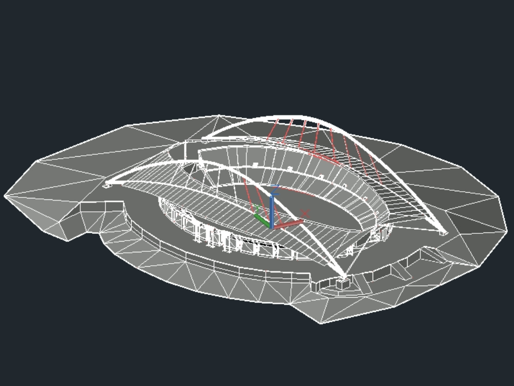 Olympiastadion in Athen 3d