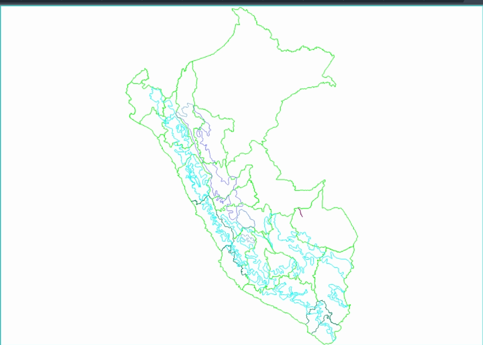 Mapa del Perú 