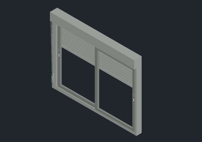 Fenêtre en aluminium
