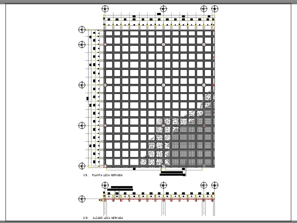 Planos De Estructural De Losa Nervada En Dwg Autocad Cubiertas Porn Sex Picture 1693