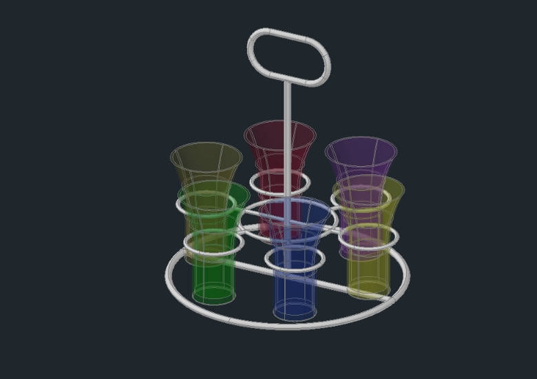 Vasos de Chupitos 3D