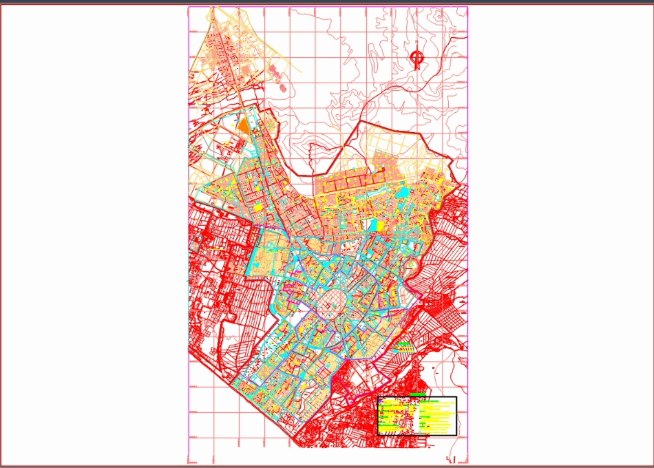 Plan urbain de Trujillo