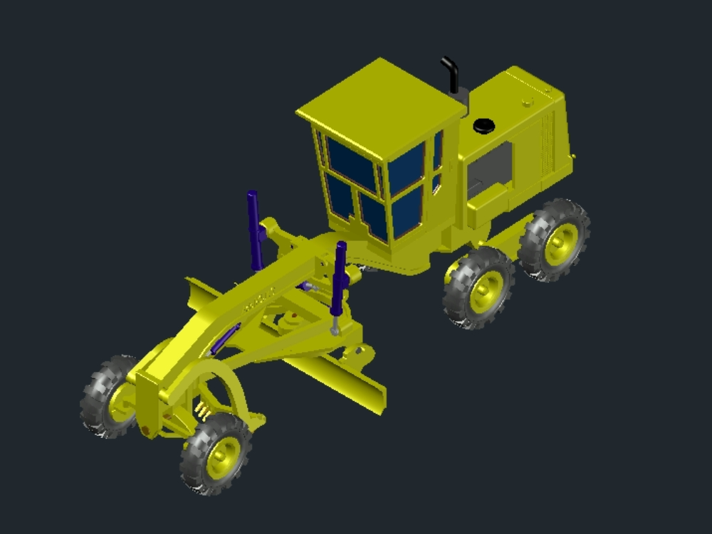 3D-Motorgrader