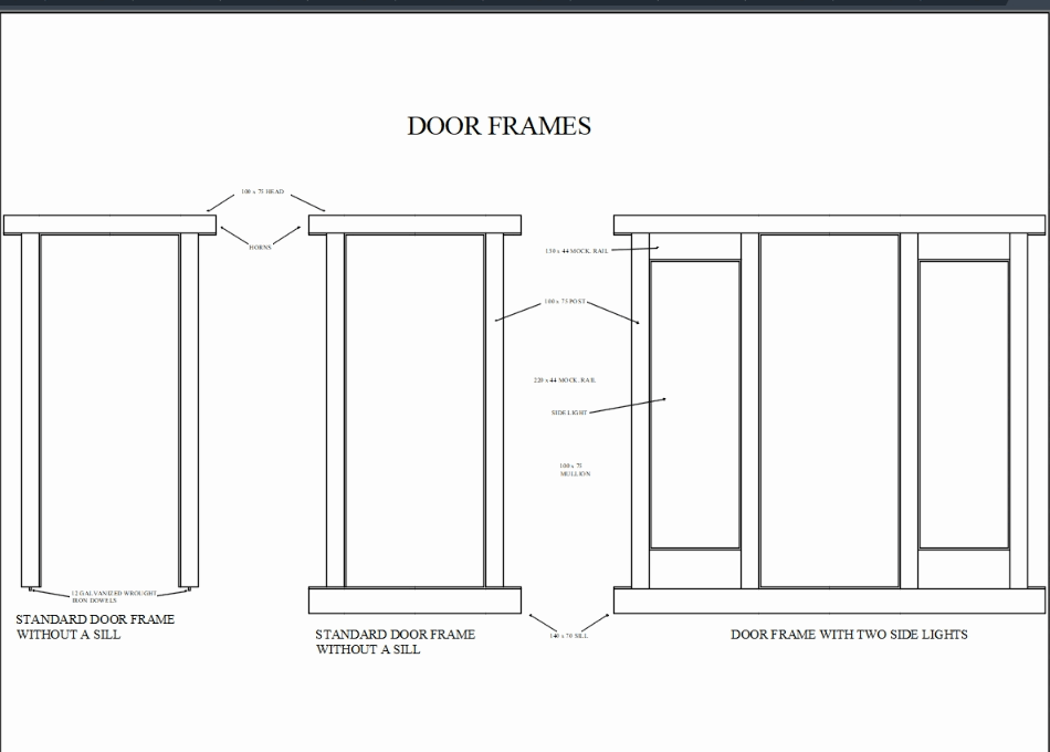 Foor frames