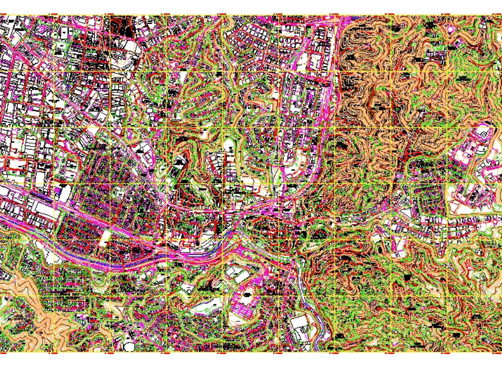 Mapa De Caracas Venezuela 17 De 17 897 Mb Bibliocad