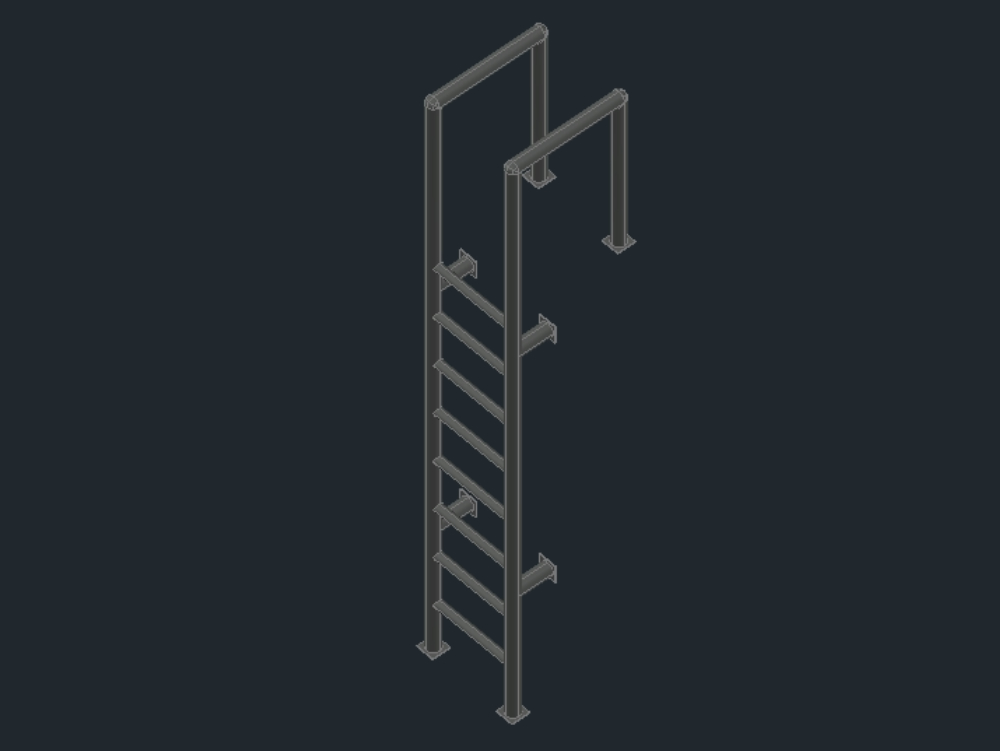 3d cat ladder