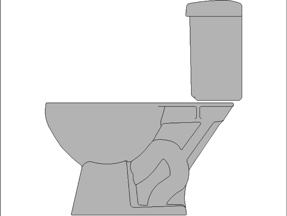 toilet block