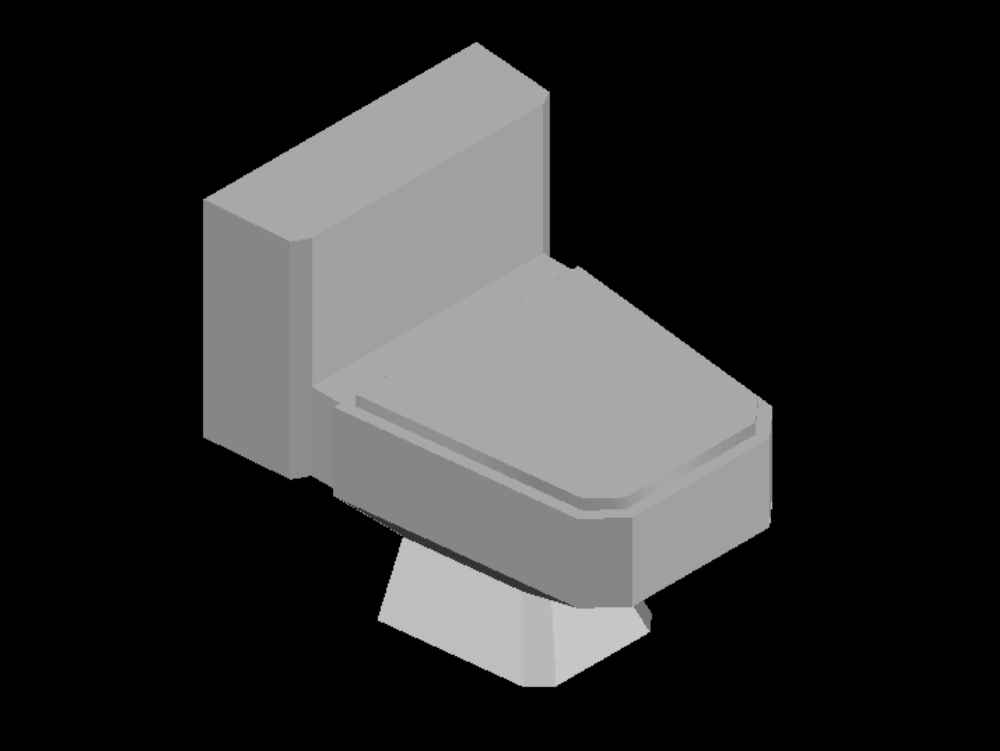 3D-Badezimmer - 3D-Toiletten