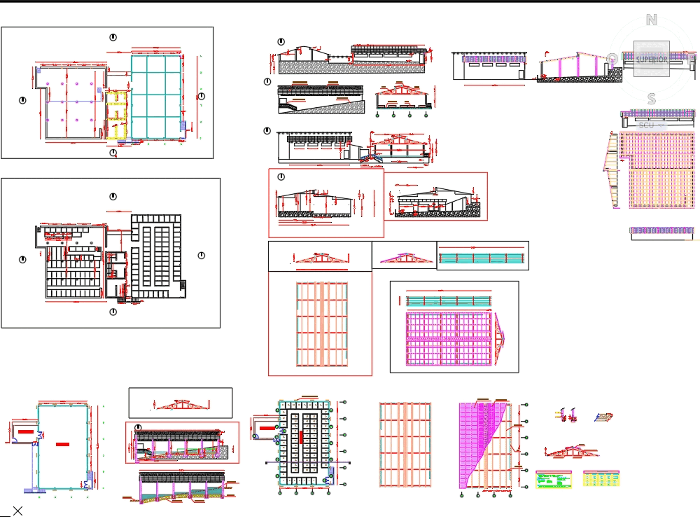 warehouse in autocad download cad free 826.94 kb