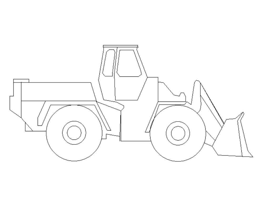 Véhicules lourds: camions spéciaux, chargeurs; tracteurs; creuseurs
