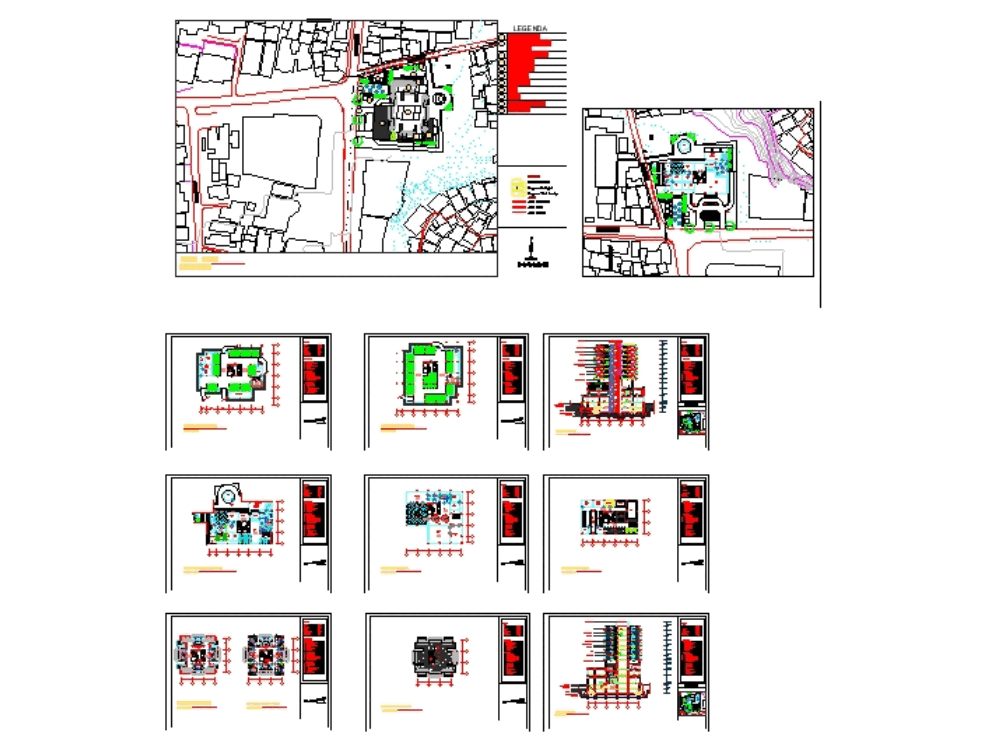 City hotel in AutoCAD | CAD download (2.84 MB) | Bibliocad