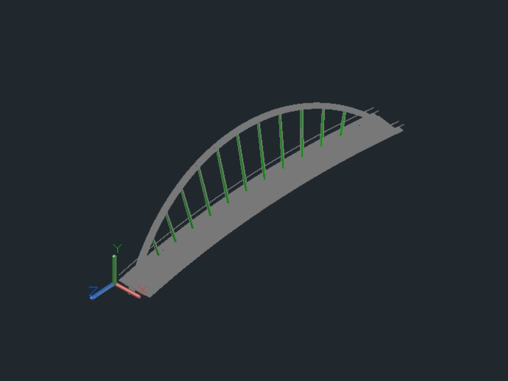 pont de Calatrava modèle 3D