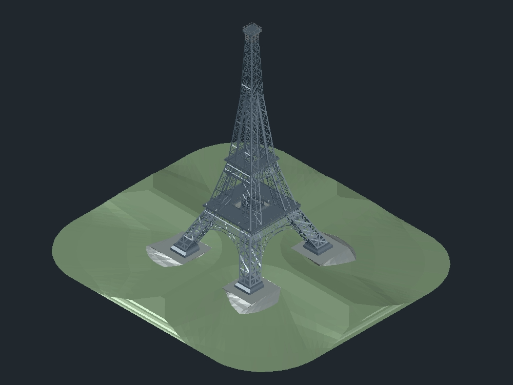 3D-Eiffelturm