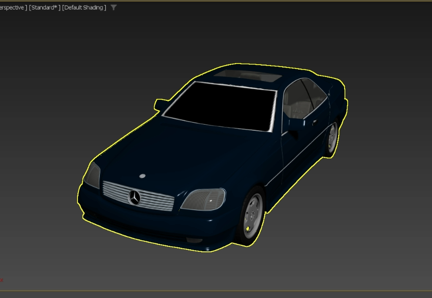 Car Mercedes 3D