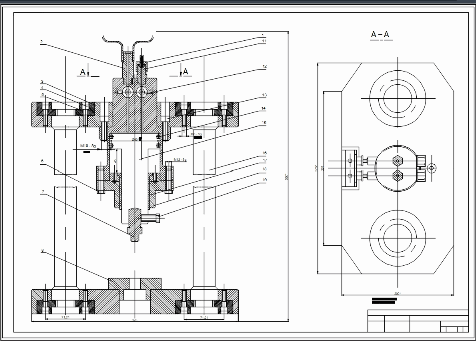 hydraulic valve symbols autocad