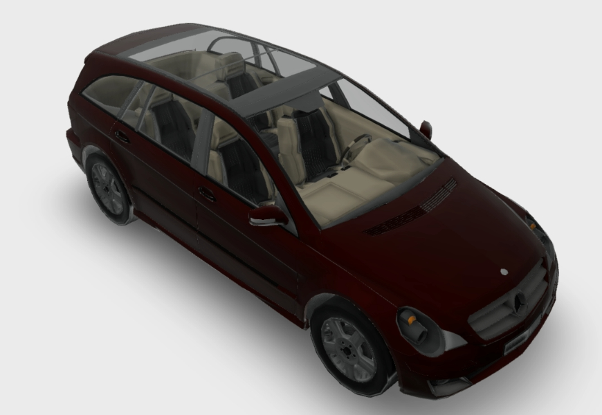 Mercedes Clase s 3D
