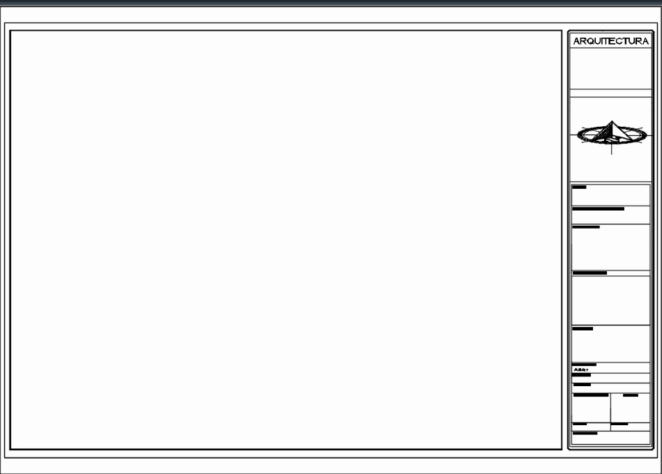 Template in AutoCAD | Download CAD free (326.31 KB) | Bibliocad