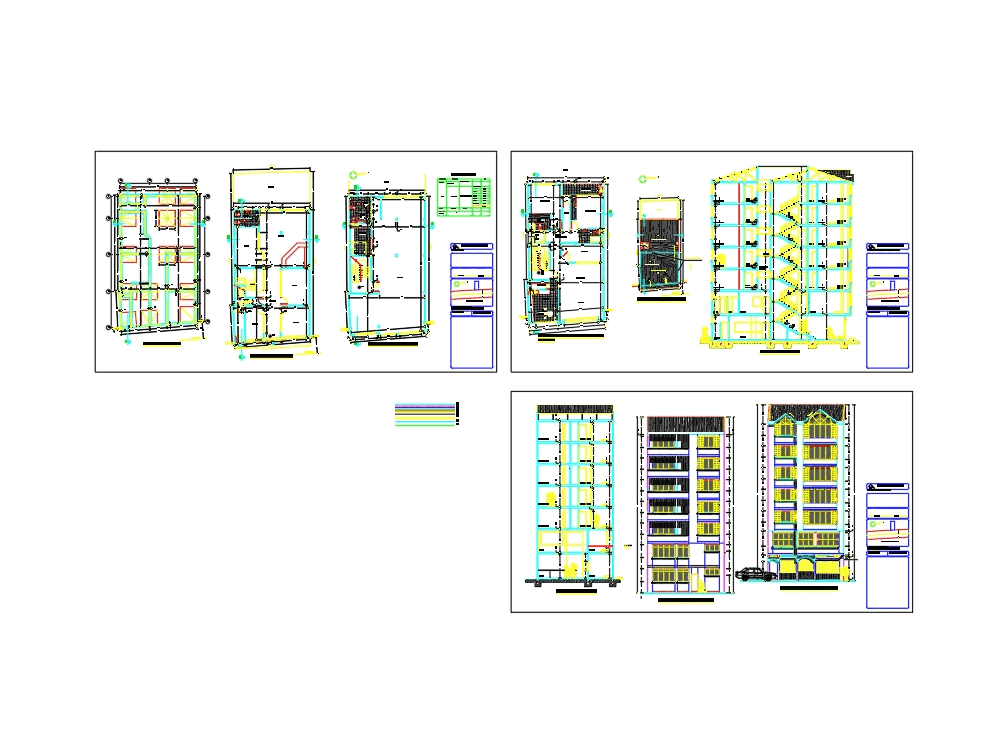 Edificio Multifamiliar En Autocad Descargar Cad Gratis Kb Bibliocad