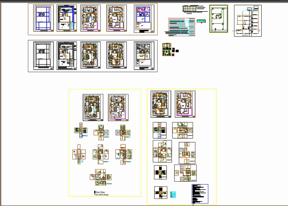 Whole Building Electrical Plan In Autocad Cad 1 89 Mb Bibliocad