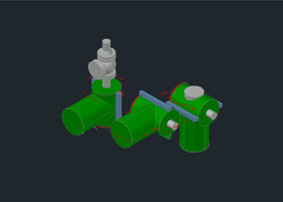 Drain pipe clamp in AutoCAD Download CAD free (225.31 KB) Bibliocad