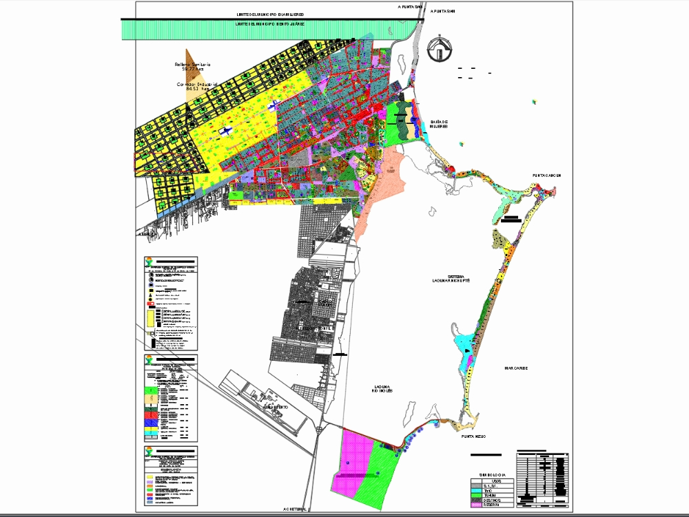 Charte urbaine de la ville de Cancun - Mexique
