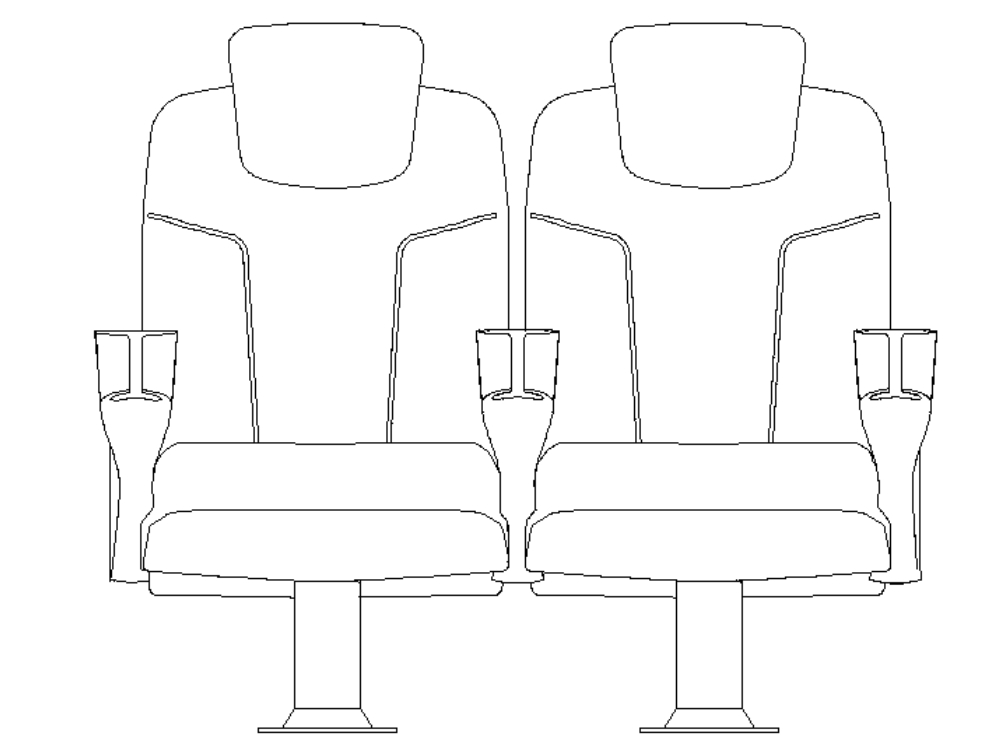 assentos de cinema